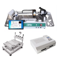 Máquina de Colocación de Componentes QiHe Stock in RU de Alta Velocidad de 2 Cabezales con Tecnología Fly Shoot para Montaje SMT SMD a 5mm de Altura