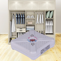 Mini déshumidificateur rechargeable 100W pour armoire et placard à chaussures, avec circulation d'air humide et sec, déshumidification visible et cycle de changement de couleur