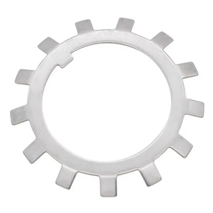 Rondelles de sécurité et <span class=keywords><strong>plaques</strong></span> de blocage DIN 5406 pour roulements à billes, joints d'arrêt pour écrous de blocage multi-dents - Product Image 4