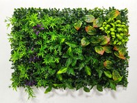 Panneaux de gazon artificiel amovibles et imperméables, panneaux de clôture en gazon, fabricant de panneaux de mur en buis pour jardin extérieur