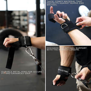 GJZ25016 сверхмощная Неопреновая поддержка запястья удобные ремни для поднятия тяжестей для мужчин мягкие защищенные противоскользящие - Product Image 2