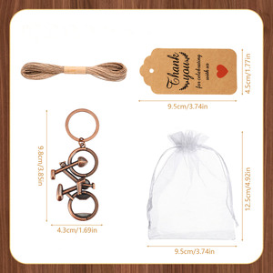 Porte-clés créatif en alliage de zinc en forme de vélo, style antique, ouvre-bouteille, souvenirs, cadeaux, décorations pour invités et amis, Diwali - Product Image 4