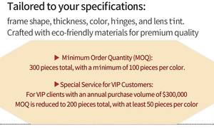 メーカー卸売 クラシック オプティカル ヴィンテージ 眼鏡フレーム アセテート リーディンググラス 男女兼用 ダイヤモンド型顔に合う - Product Image 6