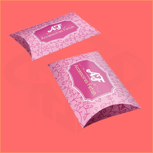 Full Color,Custom <strong>Simple</strong> logo Design Printing Small Gift Packing Pillow case Paper Box - Product Image 2