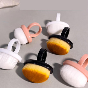 Vòng bụi phía trước bàn chải móng tay Sander bụi công cụ làm sạch mini cầm tay chăm sóc móng tay bàn chải vàng trắng Vật liệu móng tay công cụ - Product Image 4