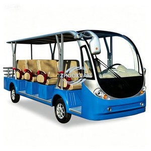 Bus électrique de tourisme panoramique de haute qualité pour parc d'attractions, navette de réception à vendre - Product Image 1