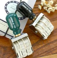 Timbres Vintage Date Roller DIY Scrapbooking Tampons Décoratifs