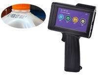TH Handy Machine portable de codage de date d'expiration Codeur de date à jet d'encre 25mm Heure Date Imprimantes de code de lot portables