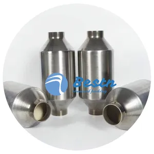 Euro2-5 Stainless Steel Metal Honeycomb Exhaust Ceramic Catalyst Universal Catalytic Converters
