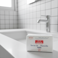 Savon de Marseille de haute qualité de Chine pour le lavage commercial, savon de lessive personnalisé, savon quotidien, barre de savon pour la lessive