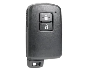 Автомобильный ключ с дистанционным управлением, 2 кнопки, 433 мГц, чип BA1EQ P1 88 DST AES для Toyota Rav4, смарт-брелок с дистанционным управлением