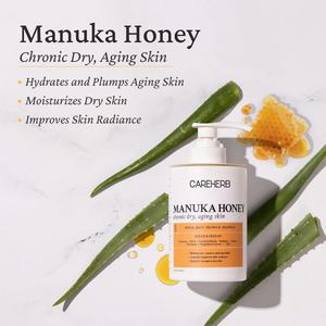 Crema Hidratante Facial y Corporal de Miel de Manuka, Natural, Reparadora y Reafirmante para Piel Dañada por el Sol - Product Image 3
