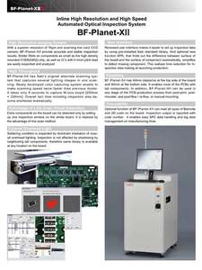 TECNOLOGÍA JAPONESA ECONÓMICA SMT SAKI AOI BF-PLANET-X - Product Image 2