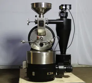 Wintop 1kg paslanmaz çelik kahve kavurma yarım sıcak hava kahve tost gaz kavurma makinesi
