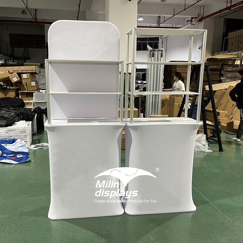 Custom Trade Show Counter Portable Backlit