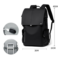 Sac à dos pour ordinateur portable unisexe, géométrique, imperméable, tendance, nouveau style, grande capacité, pour les élèves du collège et des étudiants
