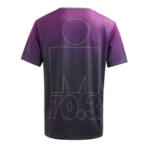 Camiseta Deportiva de Poliéster Suave para Hombre, Tejida, Absorbente de Sudor, con Impresión Digital, para Maratón, Entrenamiento, Running, Personalizada - Product Image 4