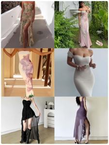 Paquete de vestido vintage de diseñador de lujo mixto Ropa de marca de segunda mano de contenedores importados Ropa de segunda mano Ropa usada - Product Image 2