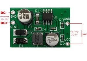 Module convertisseur de tension DC-DC <span class=keywords><strong>5V</strong></span> avec régulateur <span class=keywords><strong>MC34063</strong></span> - Product Image 2