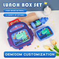 Fourniture directe par le fabricant de boîtes à lunch portables de dessins animés mignons pour les élèves du primaire et les bébés