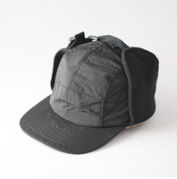 Casquette de camping personnalisée en nylon imperméable à 5 panneaux, pliable, avec cache-oreilles en polaire, pour l'hiver, le ski, le cyclisme, le baseball