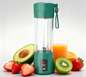 Multi-function Portable USB Blender 6-Blade Heavy Duty Baby Food Processor 1 Speed Turbo Mode Low Noise Leak Proof BPA Free - Product Image 6