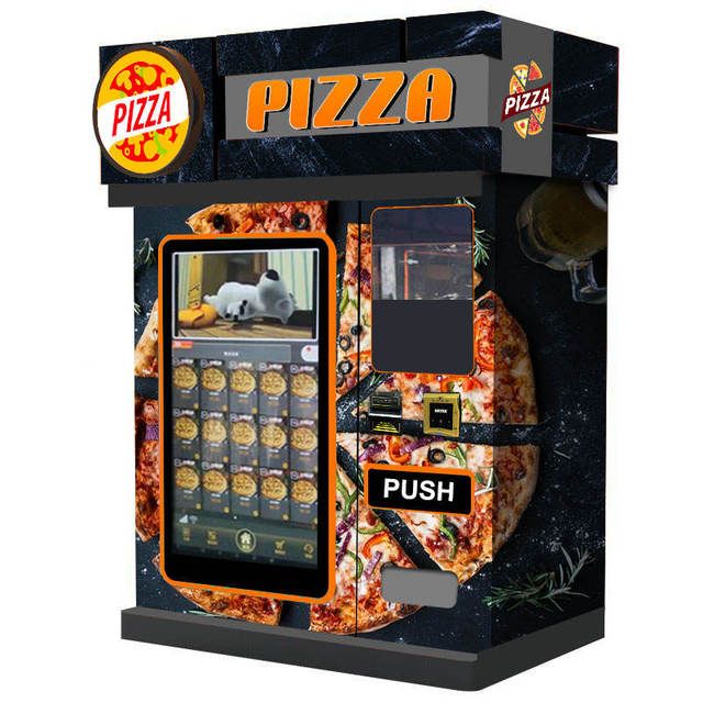 24/7 Pizza Vending Machine From Dough Pizza Vending Machine