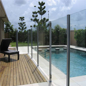 PRIMA Main courante de rampe populaire et bon marché Main courante en verre Poteau en acier inoxydable Balustrades de rampe en verre - Product Image 3