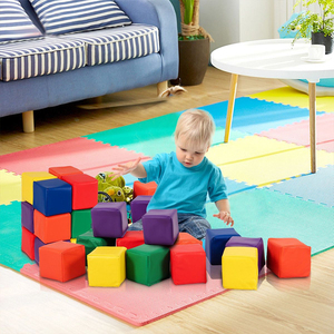 Blocs de construction en mousse souple pour enfants, jouets à empiler pour bébés en bas âge - Product Image 4