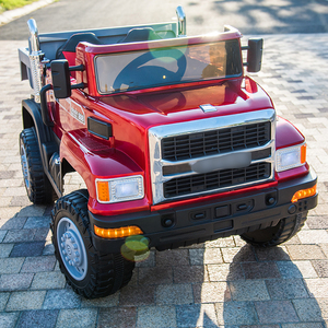 Camion électrique 12V pour enfants, véhicule porteur à batterie, quatre roues motrices, en plastique, jouet, fourgonnette, vente en gros, directement de l'usine - Product Image 3