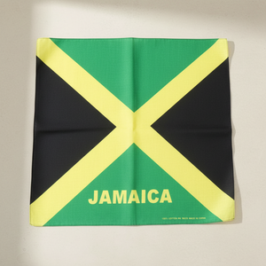 Pañuelo bandana con la bandera de Jamaica para fiestas, celebraciones del Mes de la Historia Negra, carnaval, recuerdo, regalo, pañuelo para la cabeza, venta al por mayor - Product Image 1
