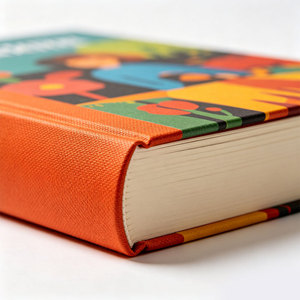 Impression Personnalisee de Livres dArt Relies avec Couverture en Lin et Pelliculage Brillant pour Amateurs de Beaux Arts Fabric - Product Image 1