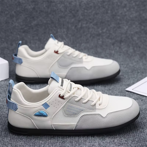 Scarpe da uomo 2026 estive nuove traspiranti e versatili in mesh, scarpe sportive bianche da skateboard casual da uomo per giovani - Product Image 3