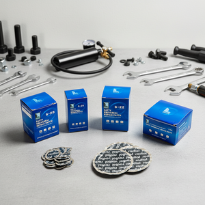Parche Frío Universal para Reparación de Neumáticos Sin Cámara Estilo Americano, Venta Directa de Fábrica - Product Image 1
