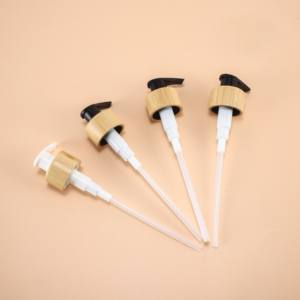 再利用可能な化粧液石鹸ポンプ コリバー 木製 竹製 プラスチック 24/410 液漏れ防止ディスペンサーボトル ローション シャンプー 手洗い用 - Product Image 5