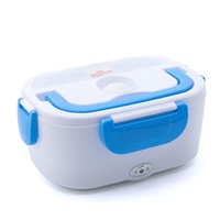 Elektrisch Beheizte & Isolierte Lunchbox, Tragbarer Lebensmittelbehälter für Camping, Büro & Outdoor