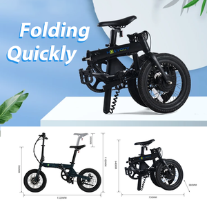 <span class=keywords><strong>Vélo</strong></span> électrique pliable Hottech, prix d'usine, dernier modèle, pour adultes, sport, <span class=keywords><strong>léger</strong></span>, <span class=keywords><strong>vélo</strong></span> électrique pour femmes, 250w - Product Image 2