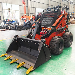 कारखाना प्रत्यक्ष एपा प्रमाणित मिनी स्किड स्टीड लोडर 380 मॉडल हाइड्रोलिक कॉम्पैक्ट लोडर सभी अटैचमेंट के साथ - Product Image 5