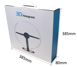 18cm 2 Blades <strong>3d</strong> <strong>Hologram</strong> <strong>Pictures</strong> Video Technology Projector Advertising Display Technology Holographic Led Fan Billboard - Product Image 4