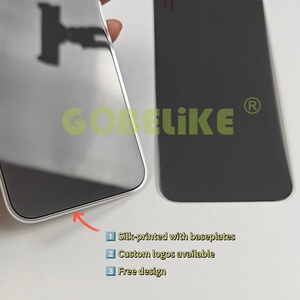 17 Pro Max Không Khí Riêng Tư Glass Bảo Vệ Màn Hình Bảo Hiểm Đầy Đủ 180 ° Góc Nhìn Anti-Glare Tempered Phim Cho Iphone - Product Image 5