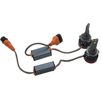 Venta caliente M8 Pro LED faro 9005/9006 H1 H4 H7 9012 luces de coche con luz de conducción de temperatura de Color 6000K