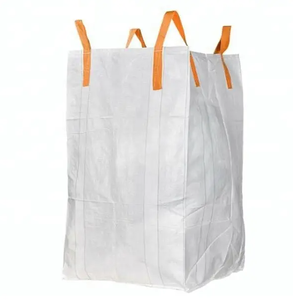 100% PP dệt thực phẩm cấp Trắng Jumbo Túi <span class=keywords><strong>fibc</strong></span> <span class=keywords><strong>1</strong></span> tấn Lớn số lượng lớn Túi Trinh Nữ chéo side-đường may vòng lặp <span class=keywords><strong>5</strong></span>:<span class=keywords><strong>1</strong></span> yếu tố an toàn biểu tượng tùy chỉnh - Product Image 1