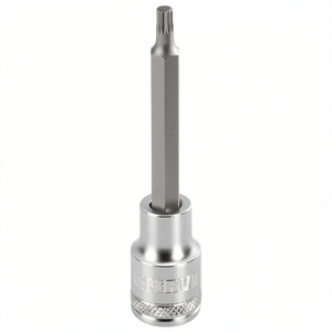 Fervi <b>Socket</b> With Long Xzn Insert 1/4 Inch Drive Hex Bit Adapter - Product Image 2