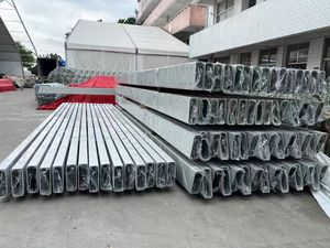 Marco de aluminio de fácil instalación, cubierta de campo de tenis de pádel, tienda de techo, cancha de baloncesto, construcción de cancha de fútbol sala - Product Image 2