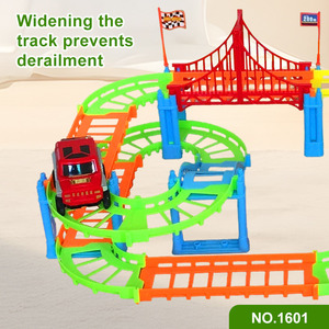 Pista de Tren Eléctrico OEM Personalizable Unisex de 73 Piezas para Armar con Características de Juego Interesantes, Rompecabezas Educativo de Plástico para Niños - Product Image 5