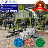 Kazachstan 1-5t/u NPK meststof productielijn, 2-10mm ureum/fosfaat/kalium gebaseerde NPK meststof granulatielijn