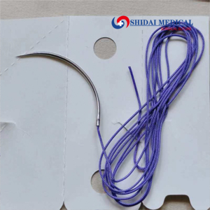 Sutura Quirúrgica Absorbible PGA Desechable con <span class=keywords><strong>Aguja</strong></span> - Product Image 5