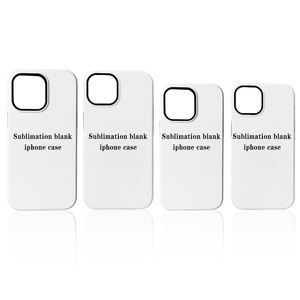 Funda de teléfono sublimable 2 en 1, TPU+PC sin recubrimiento, a prueba de golpes, para transferencia de calor DIY, para <span class=keywords><strong>iPhone</strong></span> <span class=keywords><strong>13</strong></span> Mini - Product Image 1