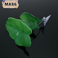 Daun Teratai Buatan Dwarf Gourami Bahan PE Tempat Istirahat, Persembunyian, Bertelur, Tempat Tidur, Dekorasi Lanskap Akuarium