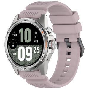 สายรัดเกราะ24มม. สำหรับ <span class=keywords><strong>Ticwatch</strong></span> Atlas สายนาฬิกายาง Pro5/pro5 ENDURO - Product Image 5